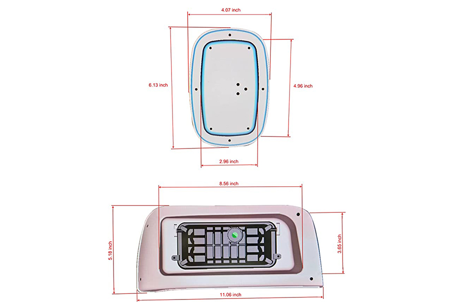 Kit Lampu LED Deluxe Plus (Fit Club Car DS 1993-UP Gas dan Troli Golf Elektrik)