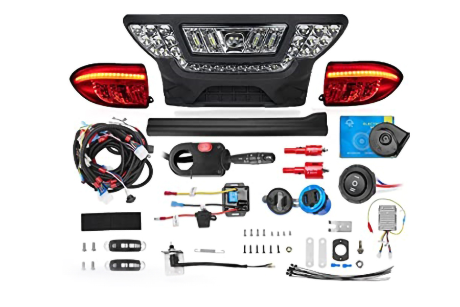 Kit Lampu Kereta Golf Dinaik Taraf (model gas & elektrik duluan kereta kelab)